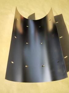 Polished tungsten sheet